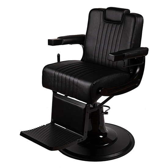 Scaun frizerie - MENOSER - Monterey - Negru