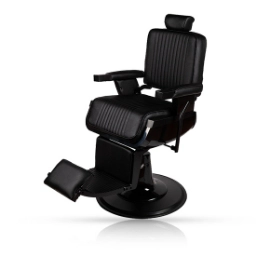 Scaun frizerie - MENOSER - Acapulco - Negru