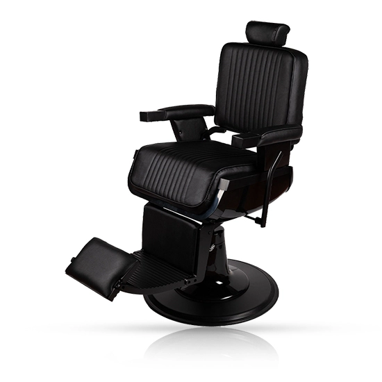 Scaun frizerie - MENOSER - Acapulco - Negru