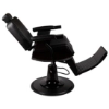 Scaun frizerie - MENOSER - Acapulco - Negru