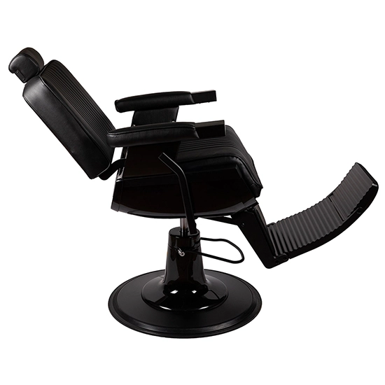 Scaun frizerie - MENOSER - Acapulco - Negru
