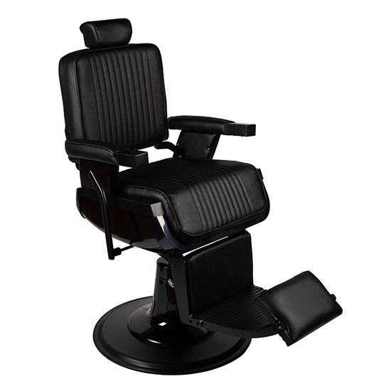 Scaun frizerie - MENOSER - Acapulco - Negru