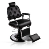 Scaun frizerie - MENOSER - Santa Fe - Negru