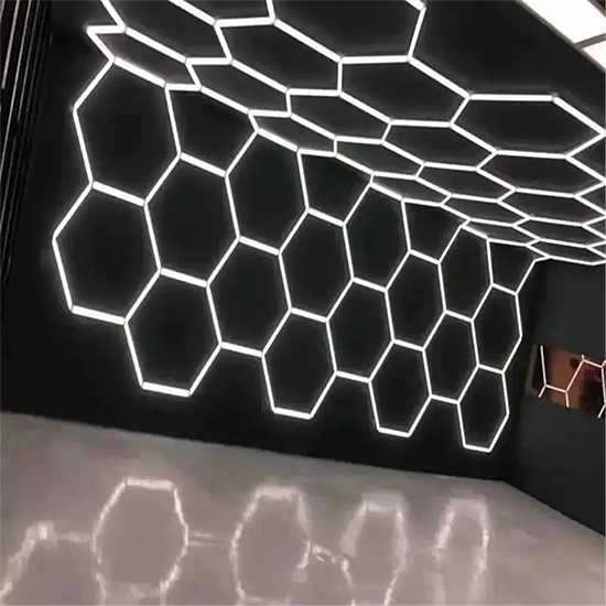 Sistem lumini led hexagonale - tip fagure - 4.8 m