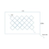 Sistem lumini led hexagonale - tip fagure - 4.8 x 2.8 m