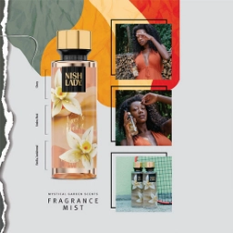 Spray pentru corp - NISH LADY - Vanilla Paradise - 260 ml