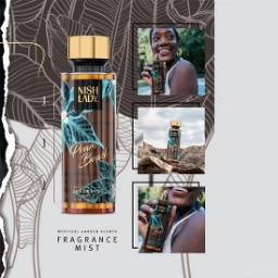 Spray pentru corp - NISH LADY - Pearl Beach - 260 ml