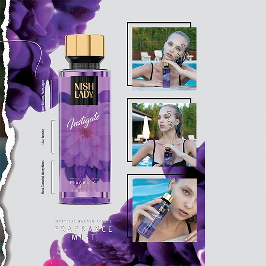 Spray pentru corp - NISH LADY - Instigate - 260 ml