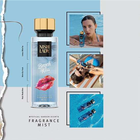 Spray pentru corp - NISH LADY - Beach Kiss - 260 ml