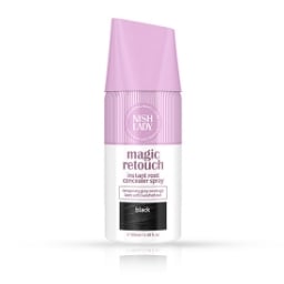 Spray pentru colorarea parului - NISH LADY - Negru - 100 ml 