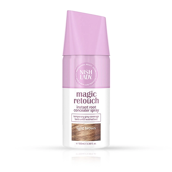Spray pentru colorarea parului - NISH LADY - Saten deschis - 100 ml
