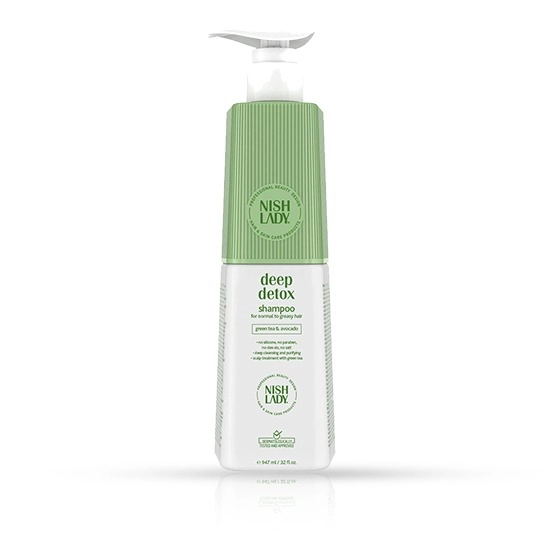 Sampon pentru par - NISH LADY - Deep Detox - 947 ml