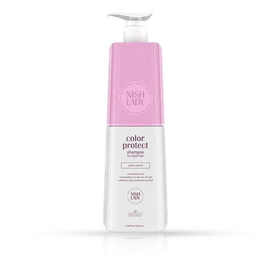 Sampon pentru par - NISH LADY - Color protect - 947 ml