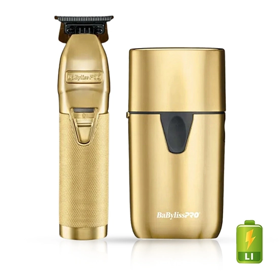Set COMBO - BABYLISS - Skeleton si Shaver UV Gold