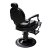 Scaun frizerie - MENOSER - Richmond - Negru