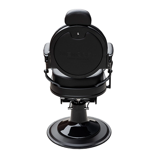Scaun frizerie - MENOSER - Richmond - Negru