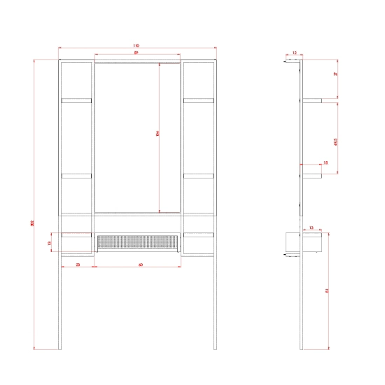 Mobilier Frizerie / Barber Shop - MIRPLAY - PUR