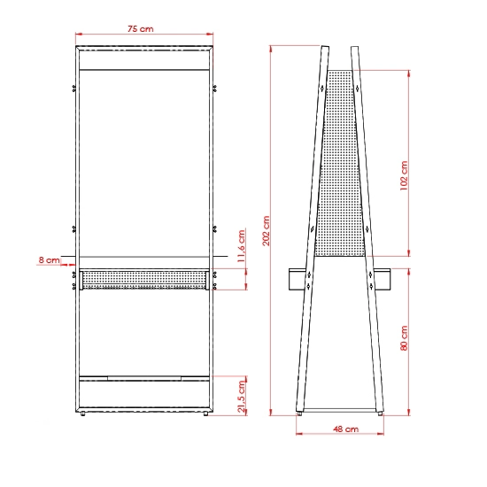 Mobilier Frizerie / Barber Shop - MIRPLAY - DOUBLE ROB
