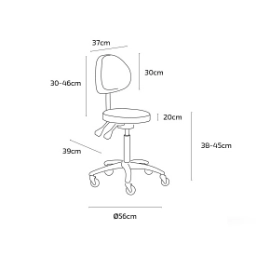 Scaun ajutor frizer - MIRPLAY - Rita XS