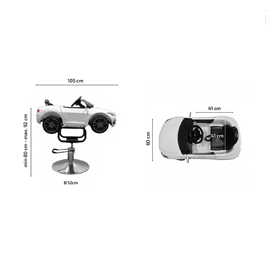 Scaun pentru frizerie / Barbershop - MIRPLAY -  Bono