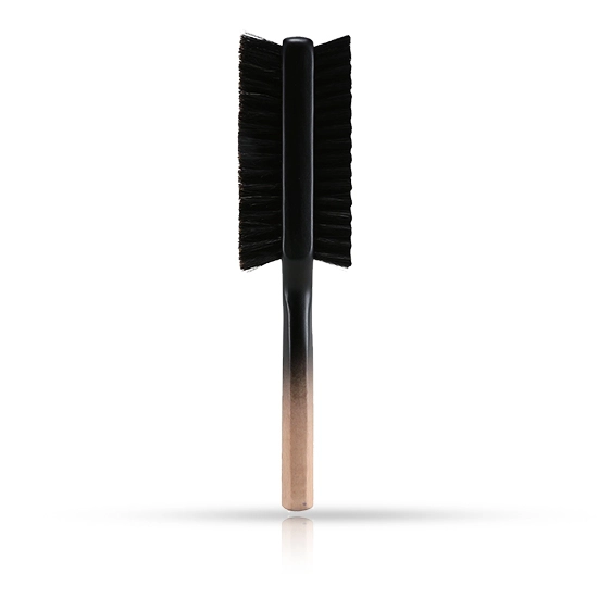 Perie profesionala pentru barba & fade brush cu maner din lemn - JRL