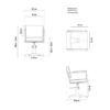 Scaun pentru coafor - MIRPLAY - OCEAN B F