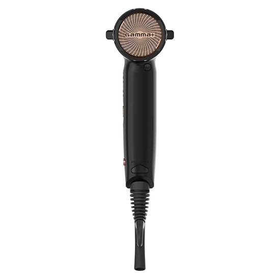 Uscator de par - GAMMA+  HORIZON - 120.000 RPM - Negru 