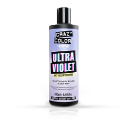Sampon - CRAZY COLOR - Ultra Violet - cu efect anti-ingalbenire - 250 ml