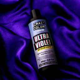 Sampon - CRAZY COLOR - Ultra Violet - cu efect anti-ingalbenire - 250 ml