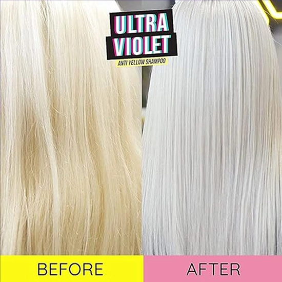 Sampon - CRAZY COLOR - Ultra Violet - cu efect anti-ingalbenire - 250 ml