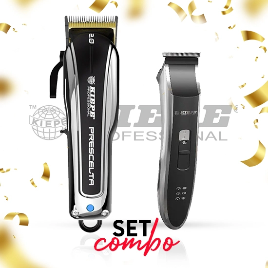 Set combo - KIEPE PRESCELTA + KIEPE MINI GROOVE - Masina de tuns + contur