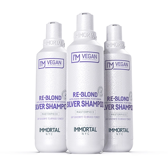 Sampon pentru par- IMMORTAL - RE - BOND - silver - 250 ml  