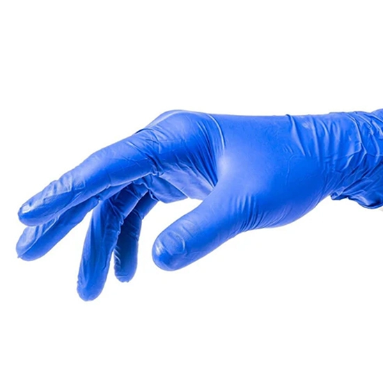 MERCATOR MEDICAL - Manusi profesionale din nitril - ALBASTRU - XL