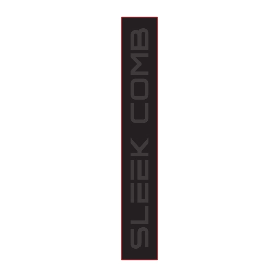 Pieptene frizerie/coafor - ROVRA - Sleek - Metal