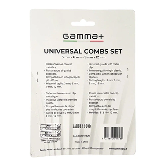 Set 4 gratare UNIVERSALE - GAMMA+ Premium