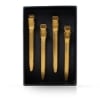 Clipsuri de par - ROVRA - set 4 bucati - Gold