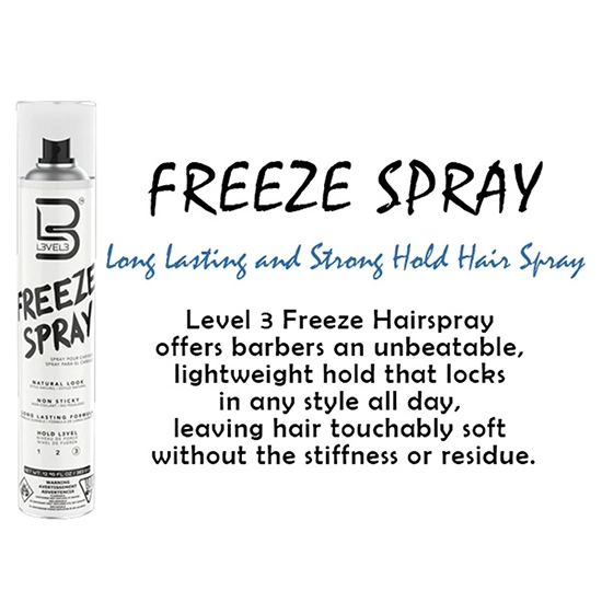 Fixativ puternic - L3VEL3 - Natural Look - Freeze - 400 ml 