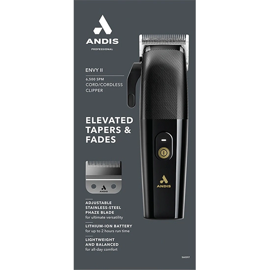 Masina de tuns ANDIS - Envy II - 6.500 SPM - fara fir 