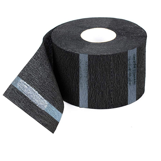 Gulere de hartie Rovra pentru frizerie - set 5 role - Negre