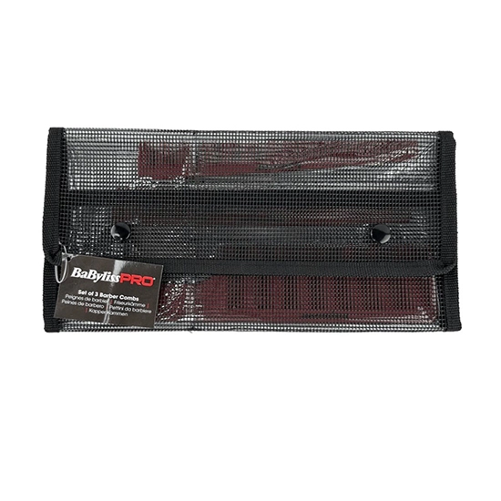 BABYLISS - Set 3 piepteni - Rosu