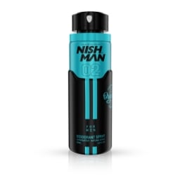 Deodorant spray - NISH MAN 02 - 200 ml