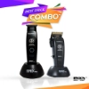 Set MRD - Masina de tuns + Masina de contur - fara fir - Black