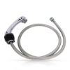 Furtun + para dus scafa frizerie - MENOSER - Silver - 703A 