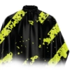 Pelerina coafor/frizerie - ROVRA - Splash - Verde/Negru 