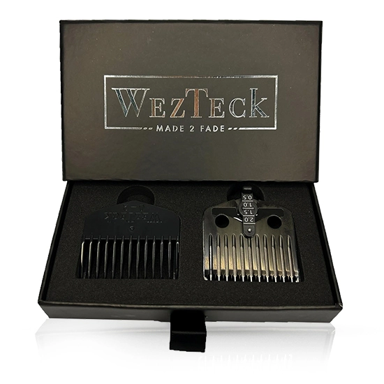 Lama fixa  - WEZTECK - pentru masina de tuns - cu gratar reglabil inclus  - Negru