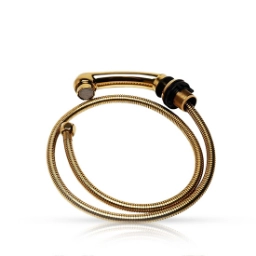 Furtun + para dus scafa frizerie - MENOSER - Gold - 703GA