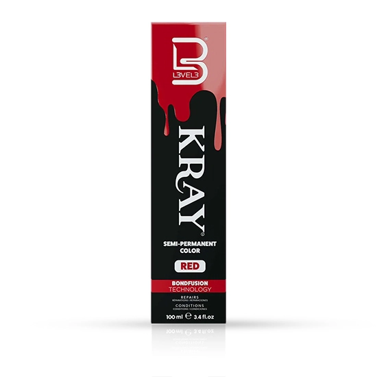 Vopsea semi - permanenta - L3VEL3 -  Rosu - 100 ml