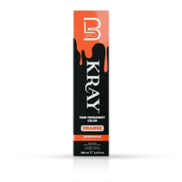Vopsea semi - permanenta - L3VEL3 -  Portocaliu - 100 ml  