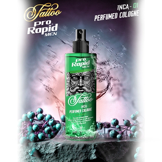 After shave colonie - PRORAPID - Tattoo INCA - 01 - 400 ml  