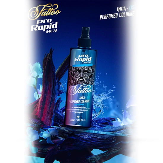 After shave colonie - PRORAPID - Tattoo INCA - 05 - 400 ml 
